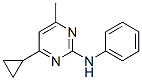 4-Cyclopropyl-6-methyl-N-phenyl-2-pyrimidinamine(121552-61-2)